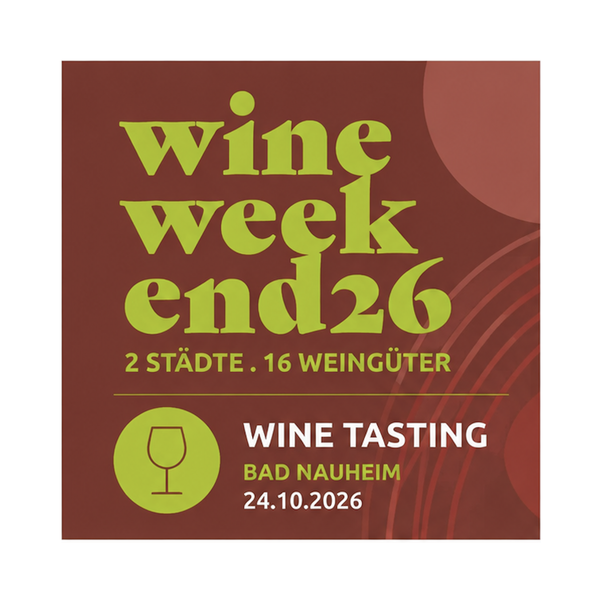 Wine Tasting Bad Nauheim 24.10.2026