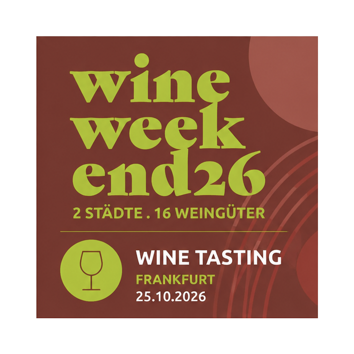 Wine Tasting Frankfurt 25.10.2026